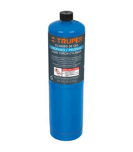 Cilindro de gas propano 400 ml TRUPER
