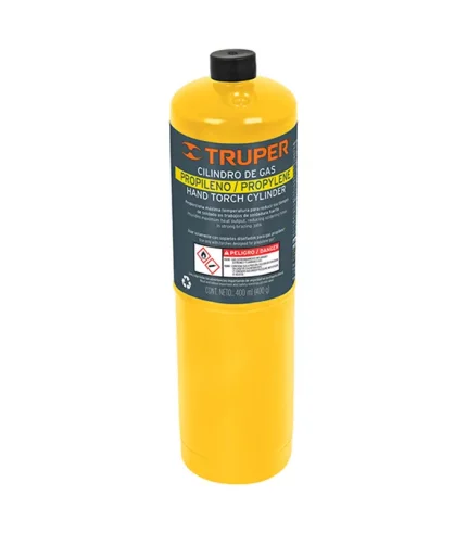Cilindro de gas propileno 400 ml TRUPER