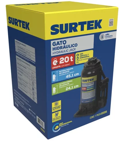 Gato hidráulico 20 Toneladas botella SURTEK