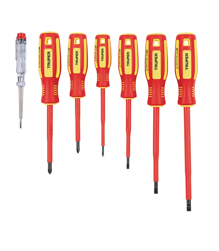 Juego de desarmadores dieléctricos TRUPER 1000