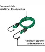 TENSORES ELASTICOS PRETUL 8 PZ