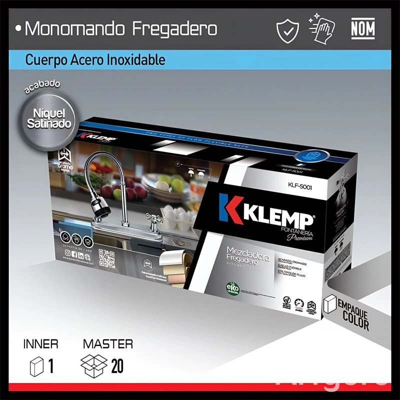 MEZCLADORA MONOMANO 5001 KLEMP