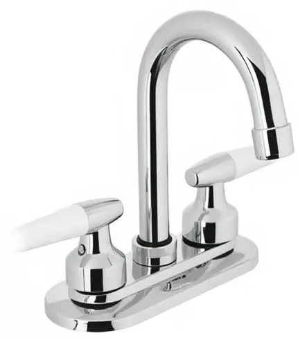 Mezcladora para lavabo 4″ tipo bar KLEMP con acabado cromo