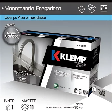 Monomando para fregadero KLF-5002
