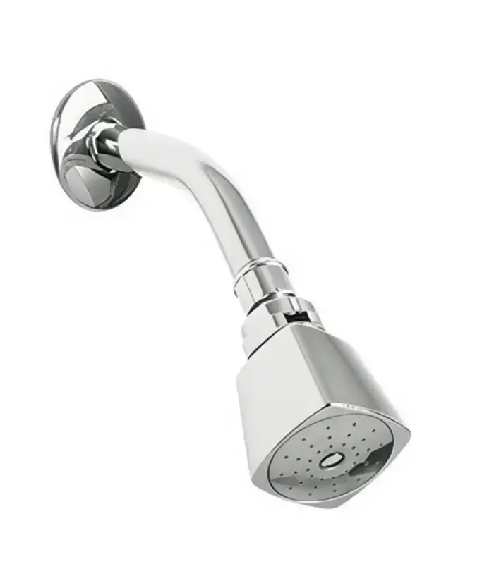 Regadera metálica (KRE-4401) KLEMP con brazo acabado cromo